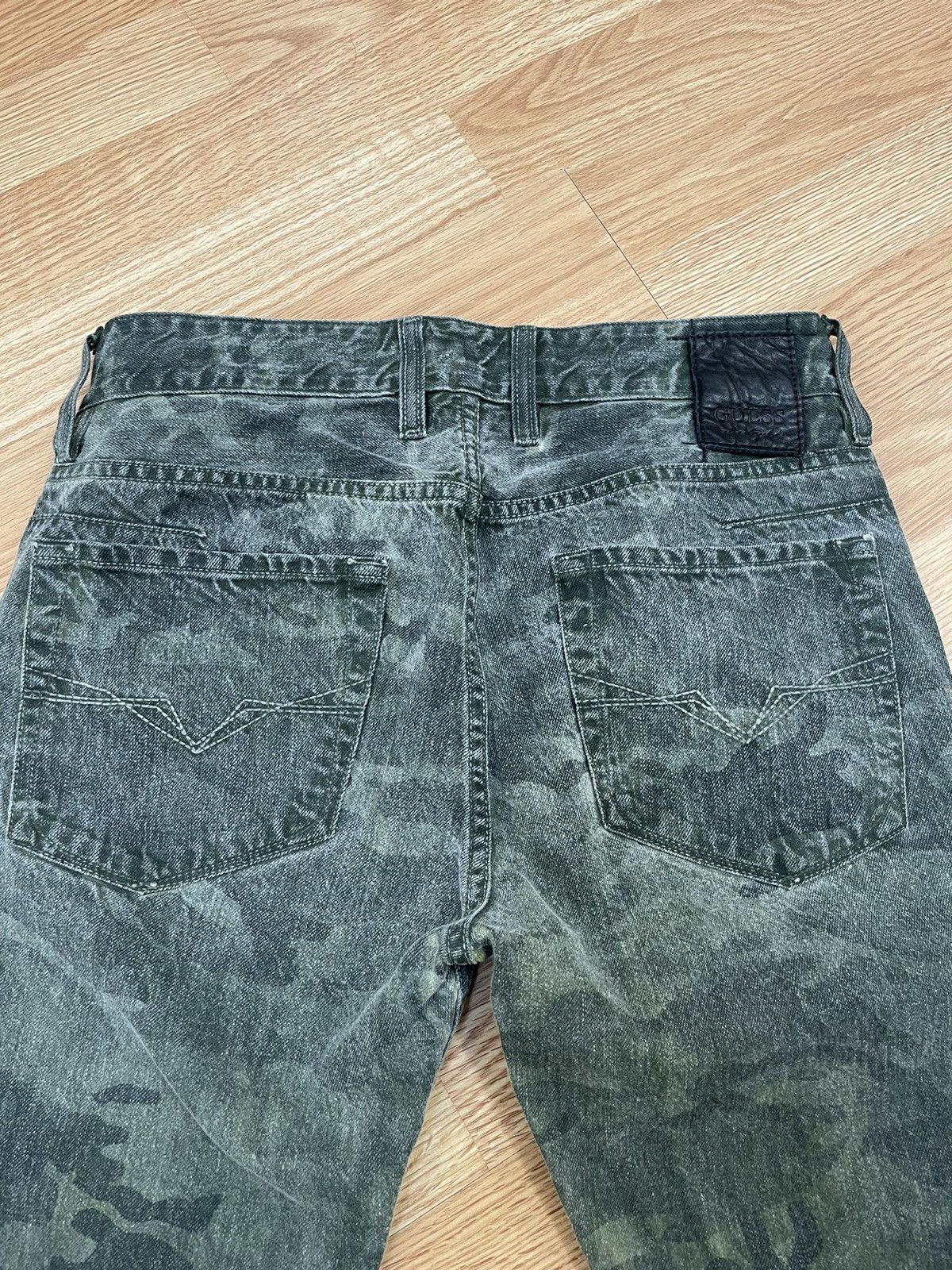Guess Guess 1981 Vintage Camo Denim Size US 30 / EU 46 - 6 Thumbnail