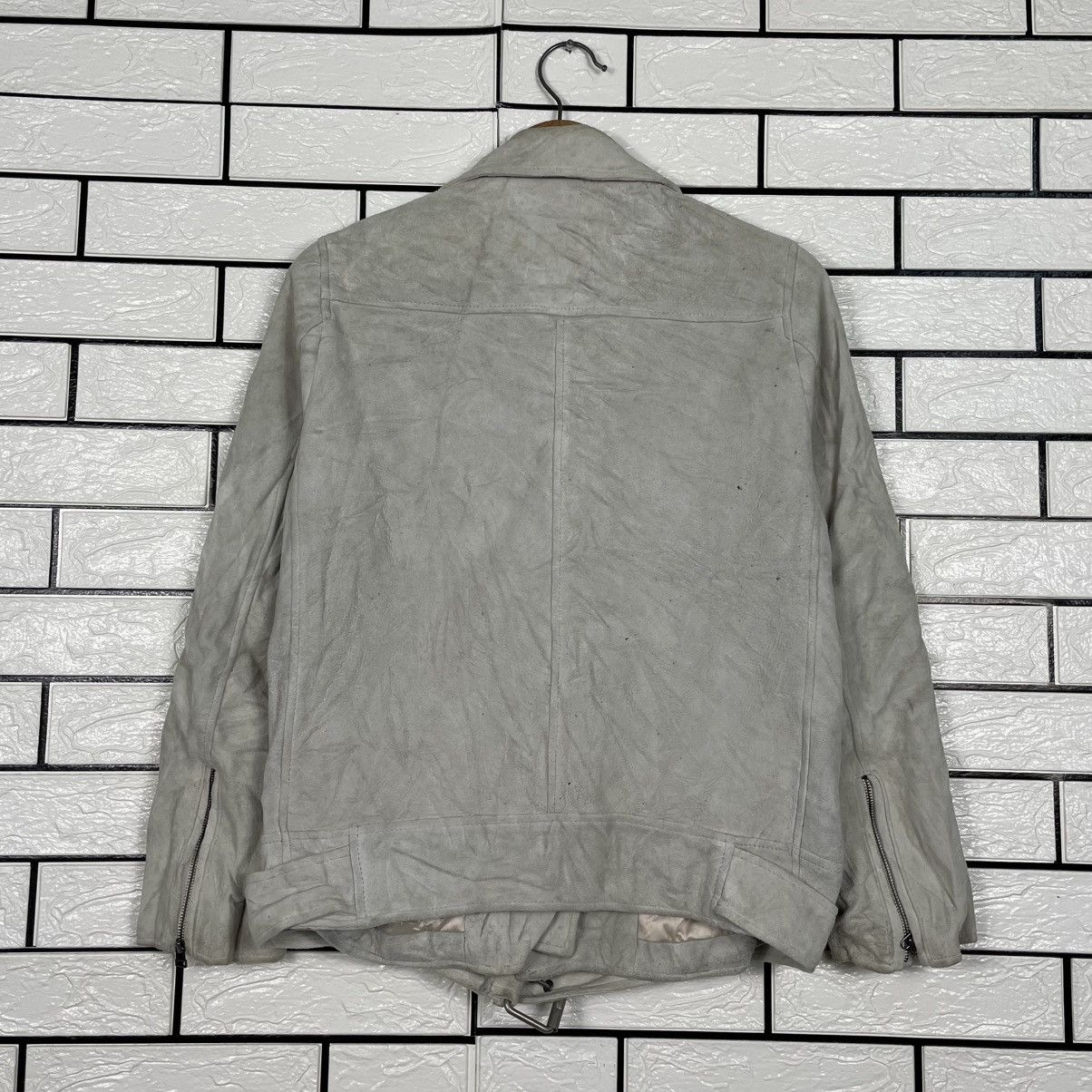 Japanese Brand Snidel Double Colar Leather Jacket Size S / US 4 / IT 40 - 7 Thumbnail
