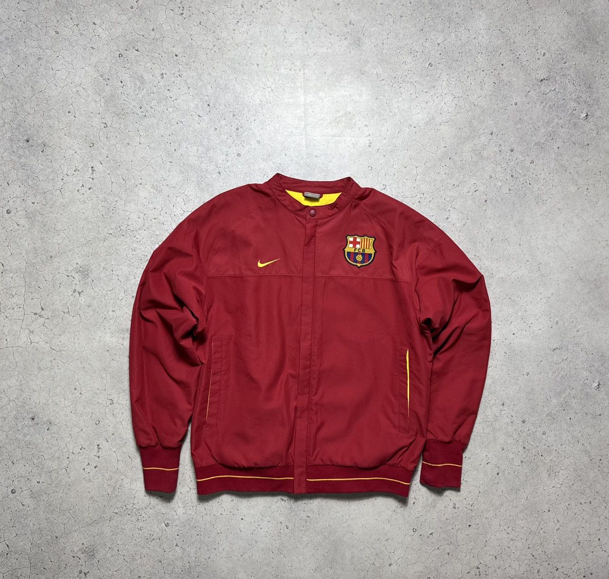 Nike Nike FC Barcelona Football Vintage Track Jacket FCB Size US M / EU 48-50 / 2 - 1 Thumbnail