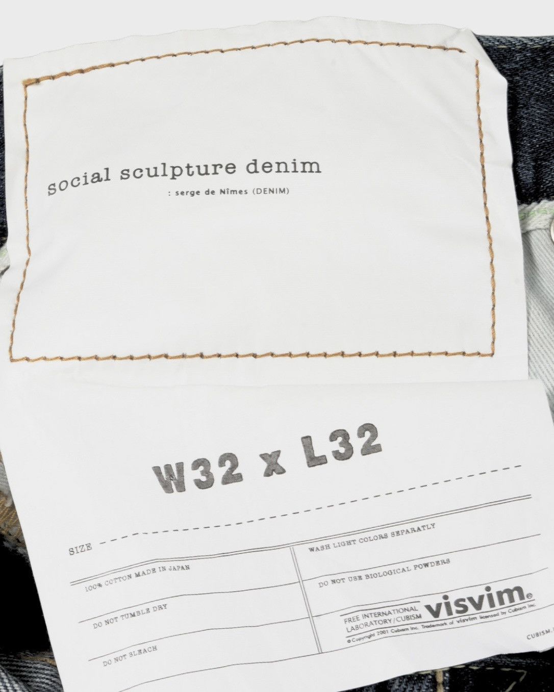 Visvim Visvim Social Sculpture Patchwork Denim Pants Size US 32 / EU 48 - 6 Thumbnail