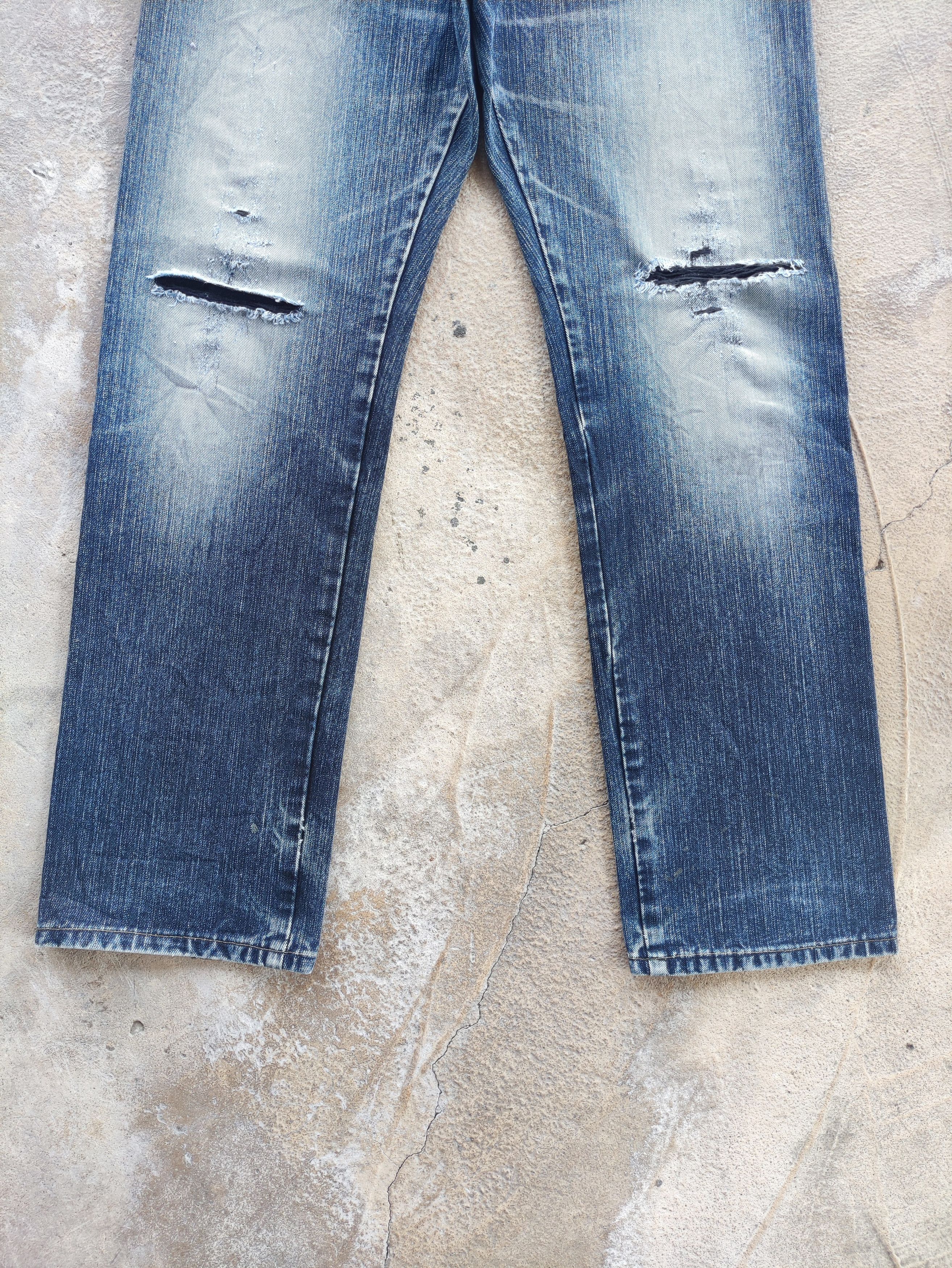 Japanese Brand × Lee W31 Vintage Lee Jeans Distressed Faded Denim Pants Size US 31 - 4 Thumbnail