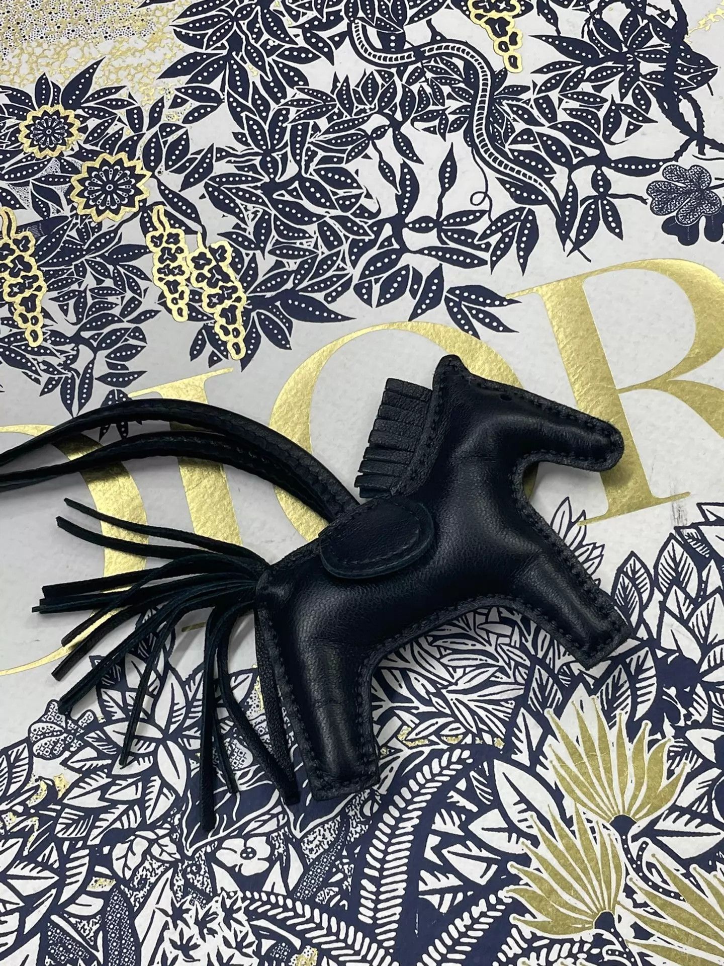 Hermes Hermès So Black Black Mini Horse Charm Size ONE SIZE - 1 Thumbnail