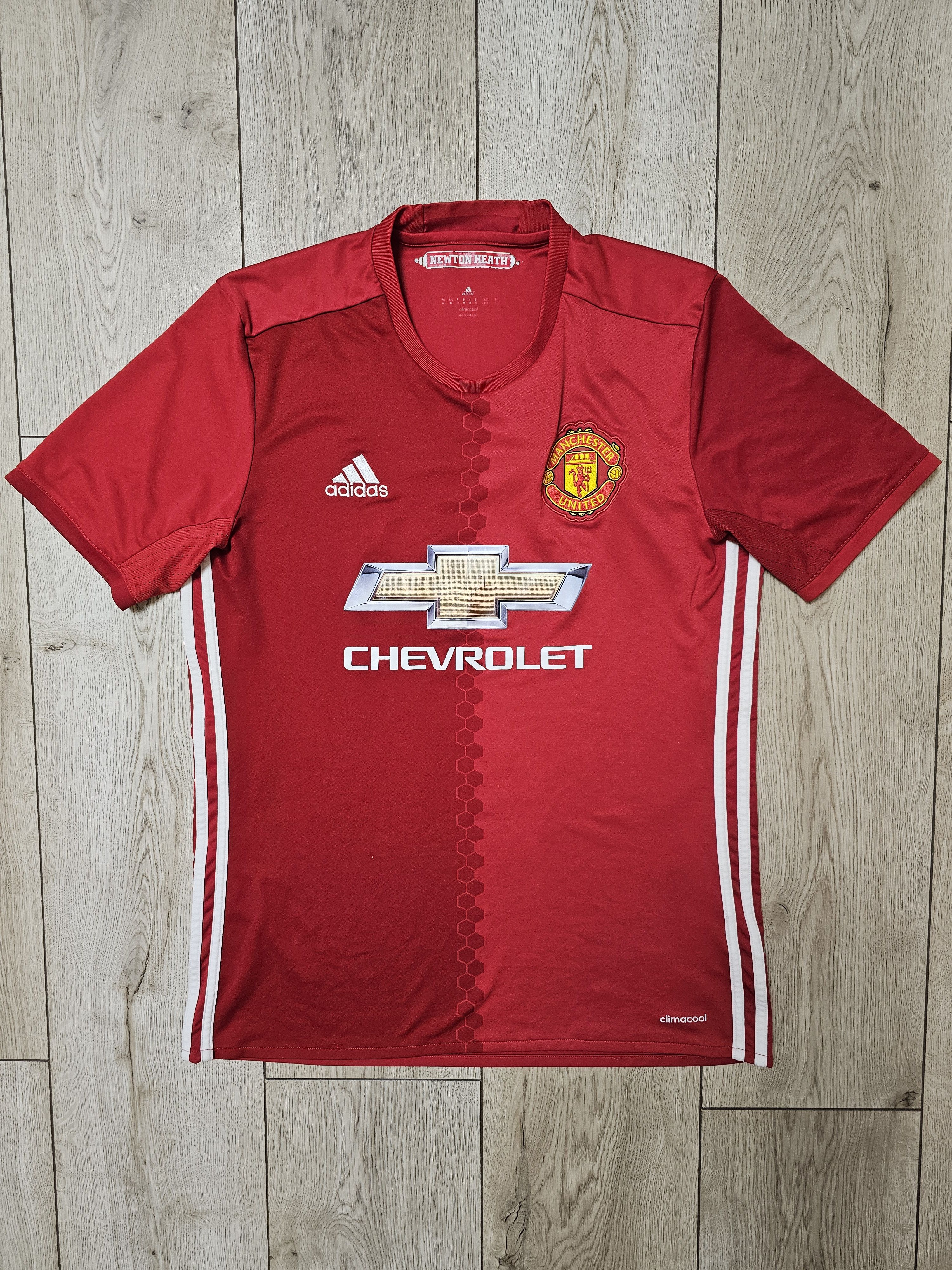 Adidas MANCHESTER UNITED 2016 2017 HOME FOOTBALL SOCCER JERSEY Size US M / EU 48-50 / 2 - 1 Thumbnail