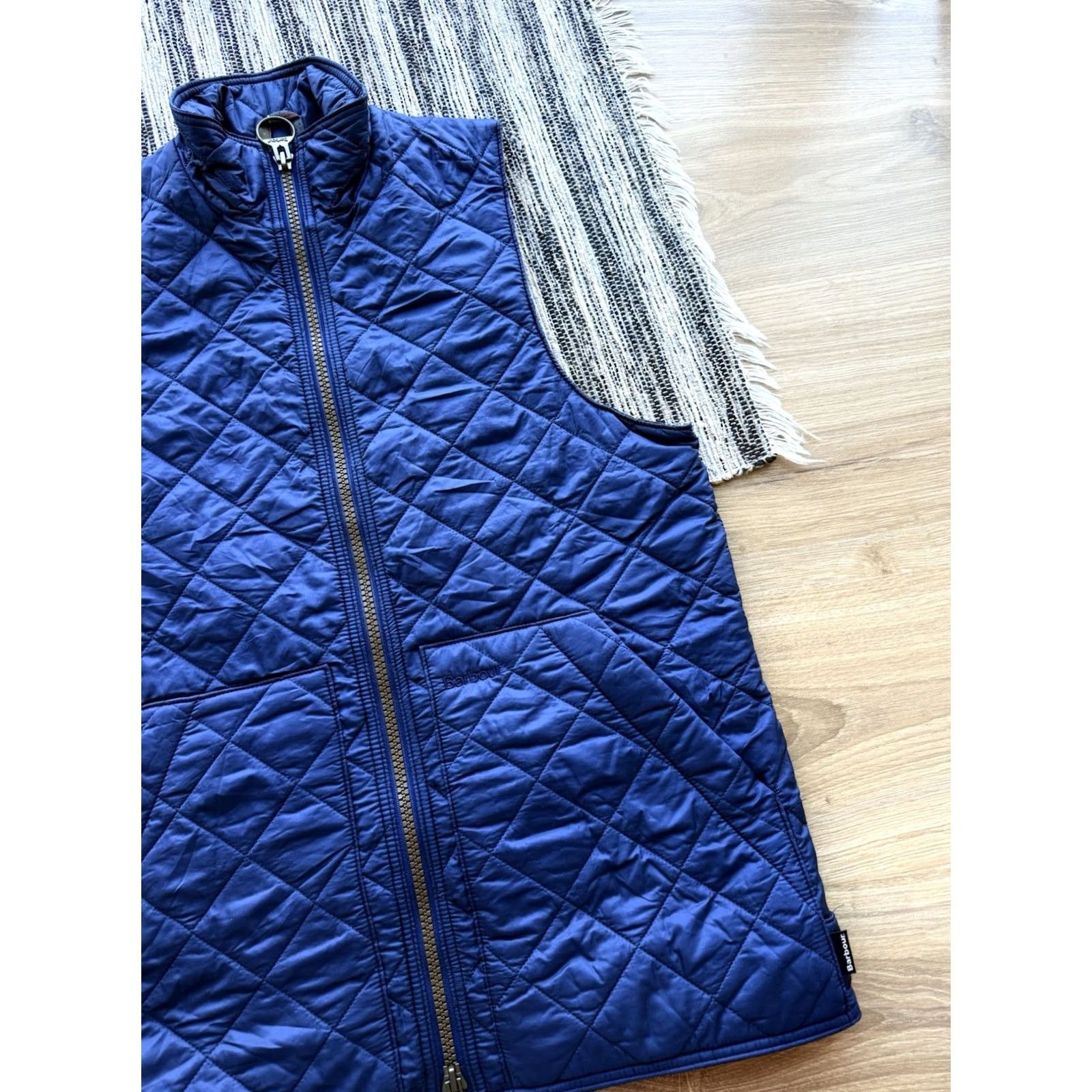 Barbour BARBOUR Flyweight Waistcoat BLUE Casual Vest Women S Regular Size XS? Size S / US 4 / IT 40 - 4 Thumbnail