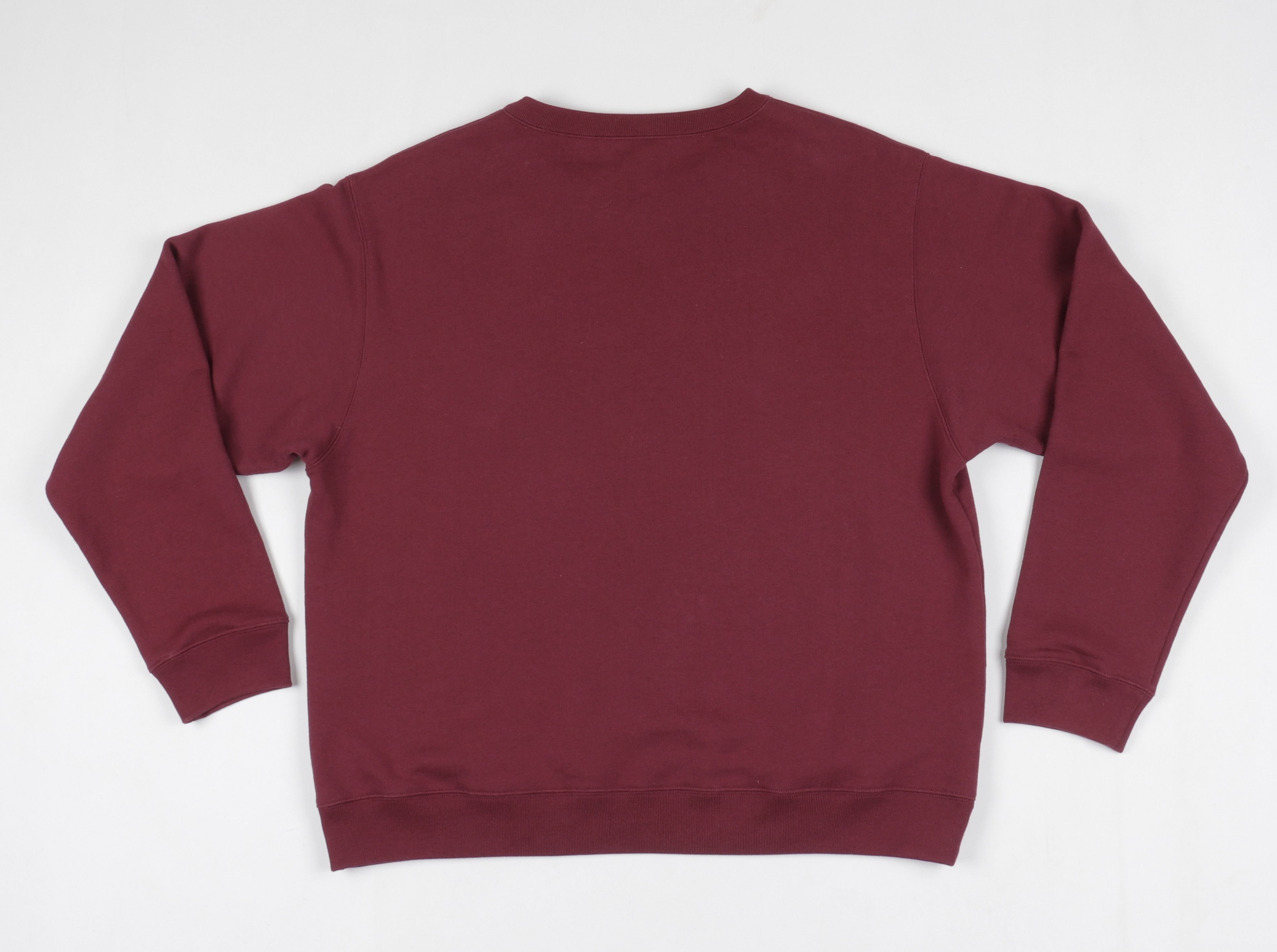 Gucci GUCCI Burgundy Cotton Sweatshir with Logo 'Original Gucci' Size US L / EU 52-54 / 3 - 13 Thumbnail