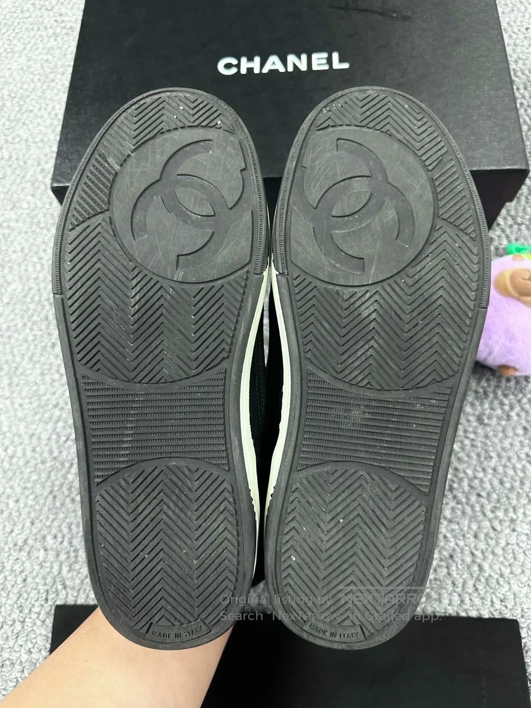 Chanel Chanel Panda Embroidery Logo Leisure Sneakers| Size US 8 / IT 38 - 5 Thumbnail
