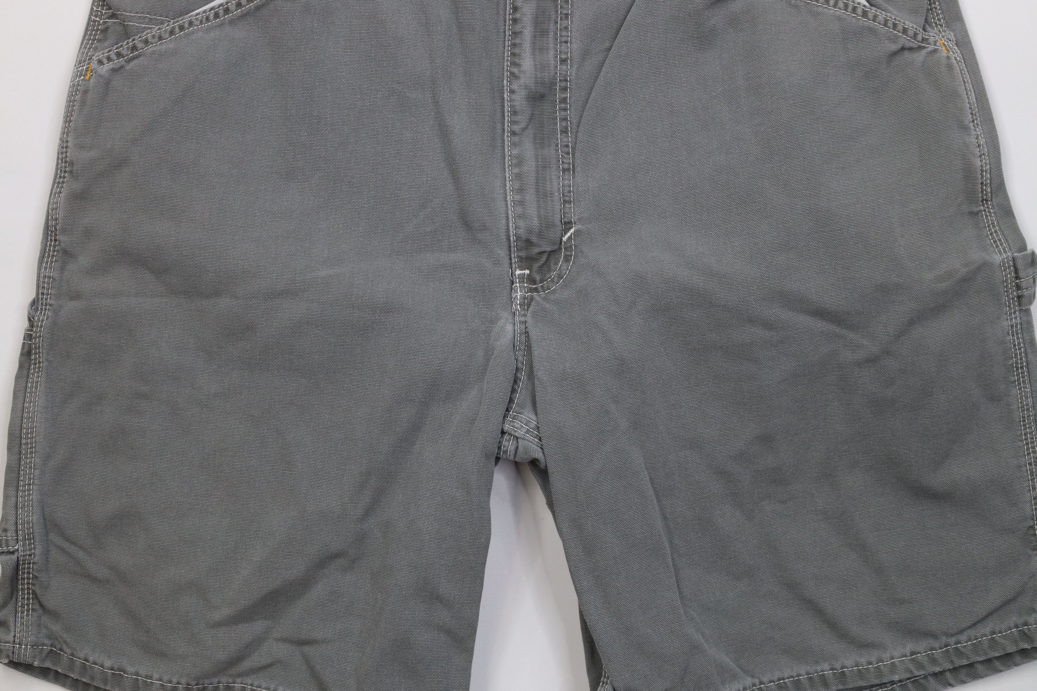 Gap Vintage Y2K 2001 Gap Surplus Stonewash Dungaree Shorts Size US 34 / EU 50 - 3 Thumbnail