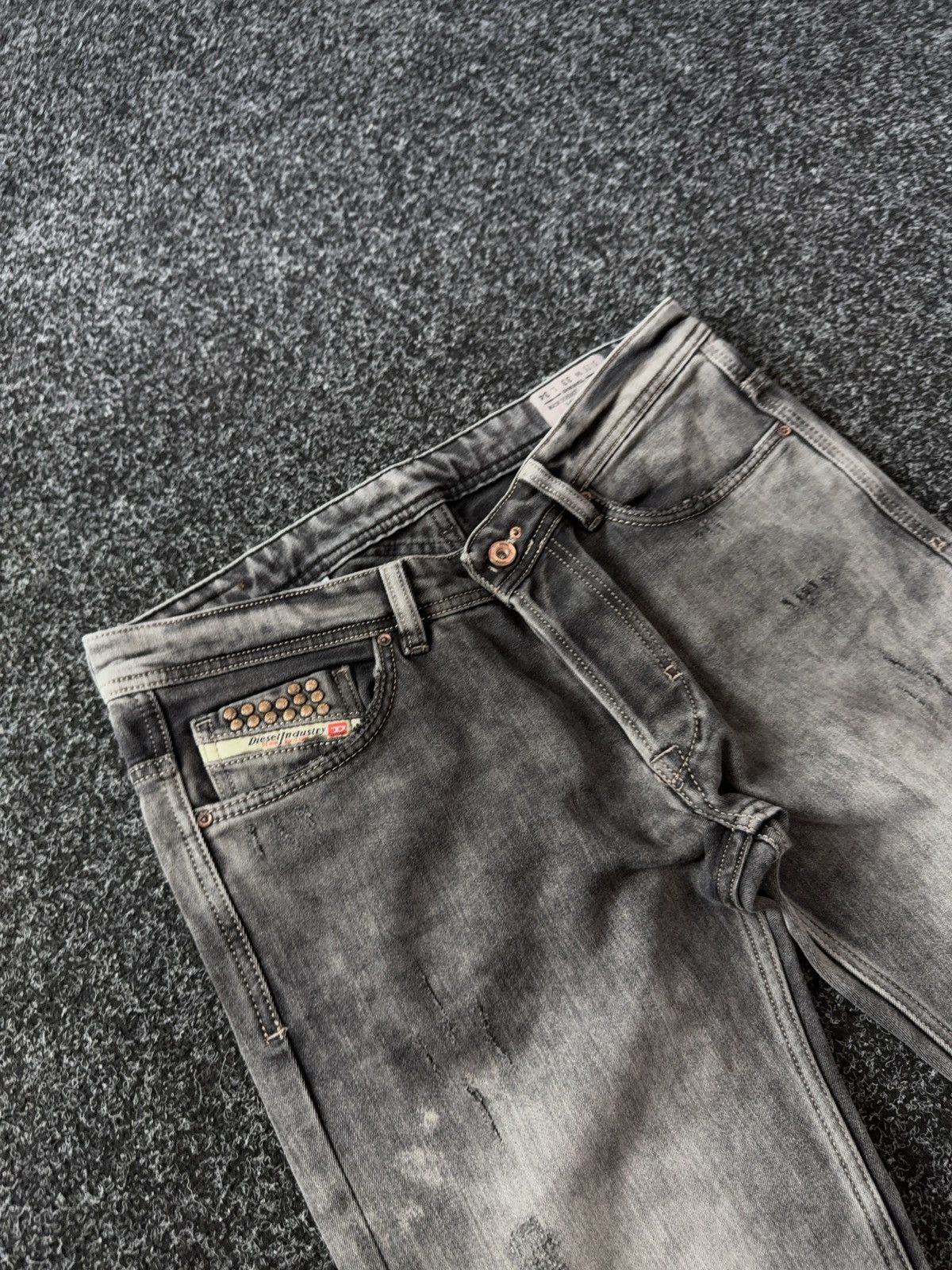 Designer × Diesel × Japanese Brand Diesel Viker Faded Denim Vintage Jeans I.g.b. Style Size US 33 - 6 Thumbnail