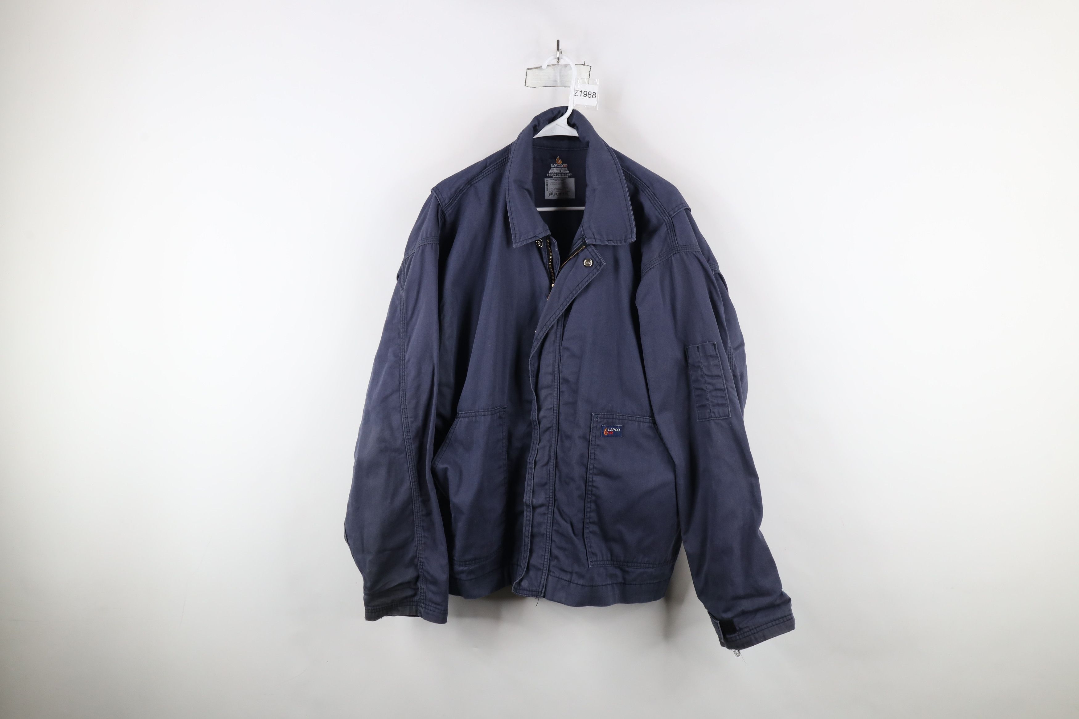 Vintage Vintage Streetwear Flame Fire Resistant ATPV 24 Work Jacket Size US XL / EU 56 / 4 - 1 Thumbnail