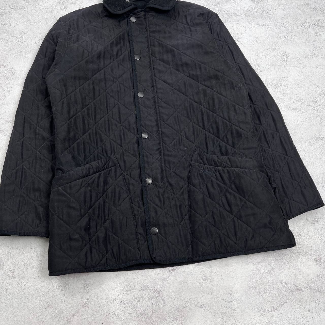 Barbour Barbour Black Quilted Jacket Men's Coat Size M Size US M / EU 48-50 / 2 - 4 Thumbnail