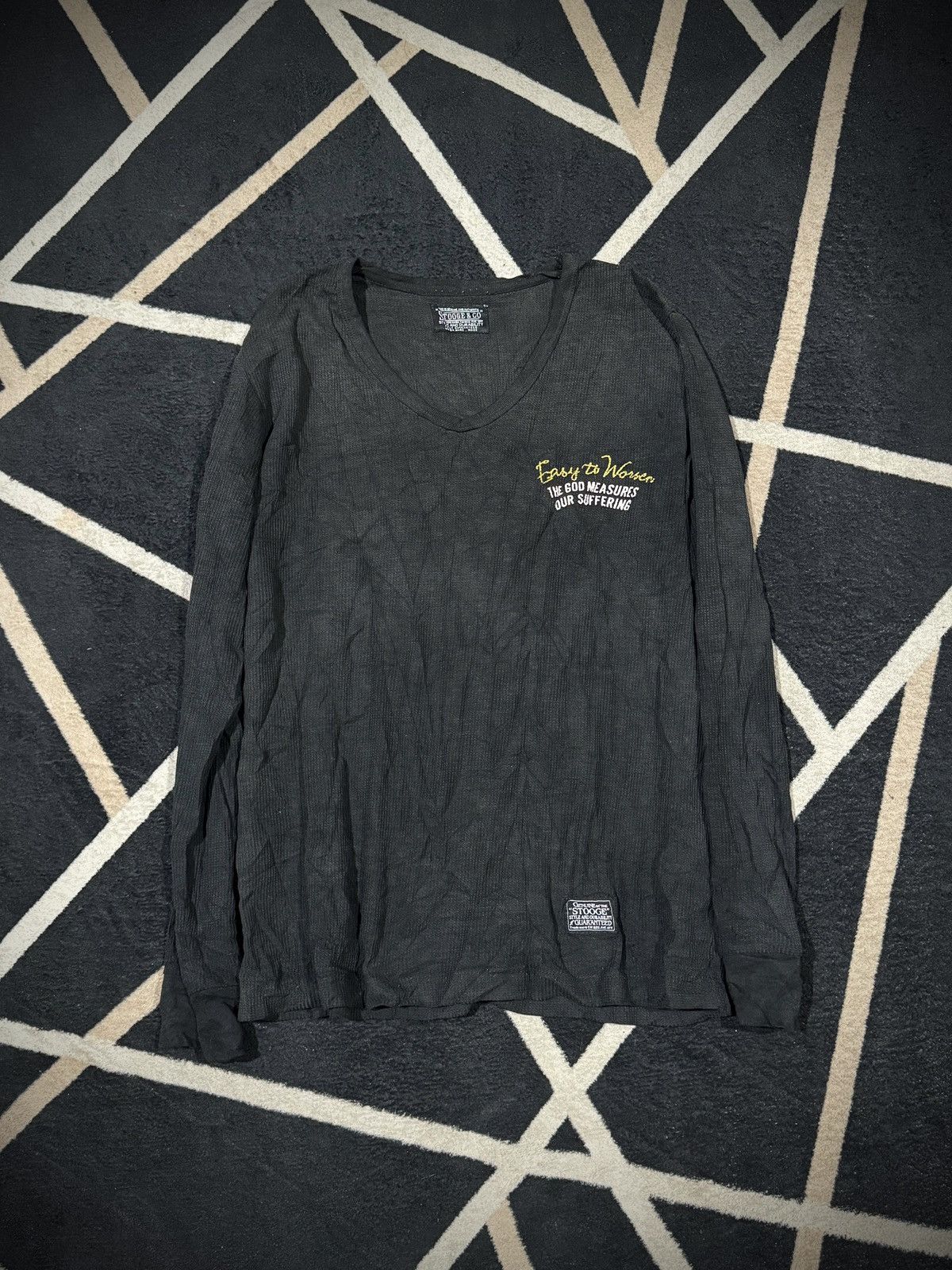 Tornado Mart Japanese Virgin Mary Stooge&co Long Sleeve Size US S / EU 44-46 / 1 - 2 Thumbnail