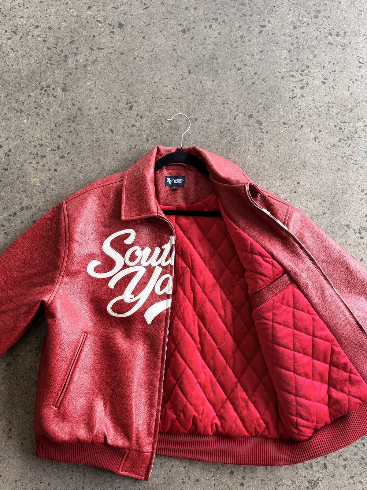 Other Southern Yankee Pebbled leather jacket Size US L / EU 52-54 / 3 - 6 Thumbnail