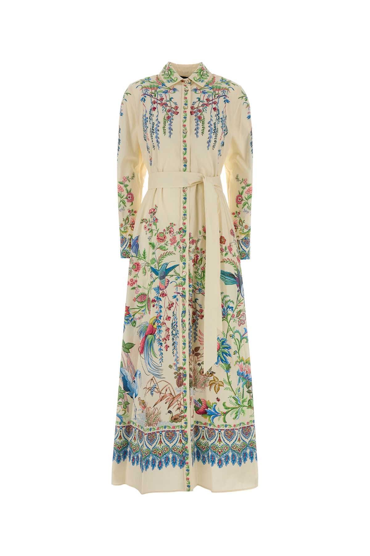 Etro Printed Poplin Shirt Dress Size S / US 4 / IT 40 - 1 Thumbnail