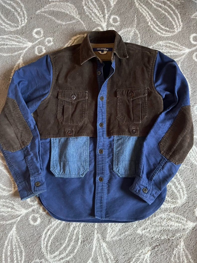Comme des Garcons Comme Des Garcons Corduroy patchwork shirt jacket Size US S / EU 44-46 / 1 - 1 Thumbnail