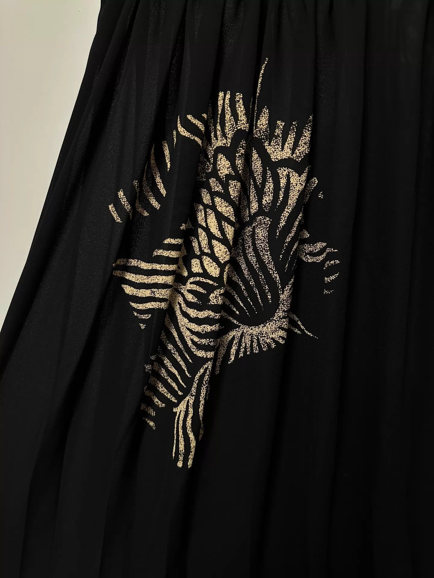 Comme des Garcons CDG 92AW Lilith Hand Discharge Botanical Print M Dress Size 27" / US 4 / IT 40 - 6 Thumbnail