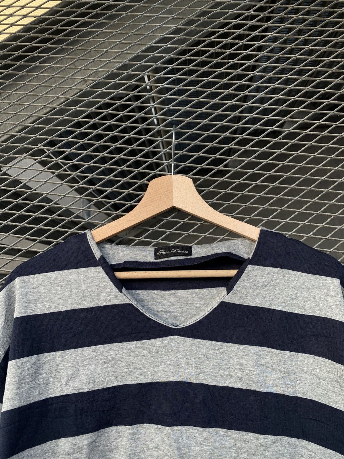 Nano Universe Stripe Y2K Longsleeve