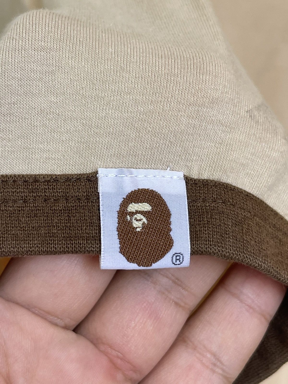 Bape Bape College Style Print Chest Ringer T Shirt Tall Size US L / EU 52-54 / 3 - 7 Thumbnail