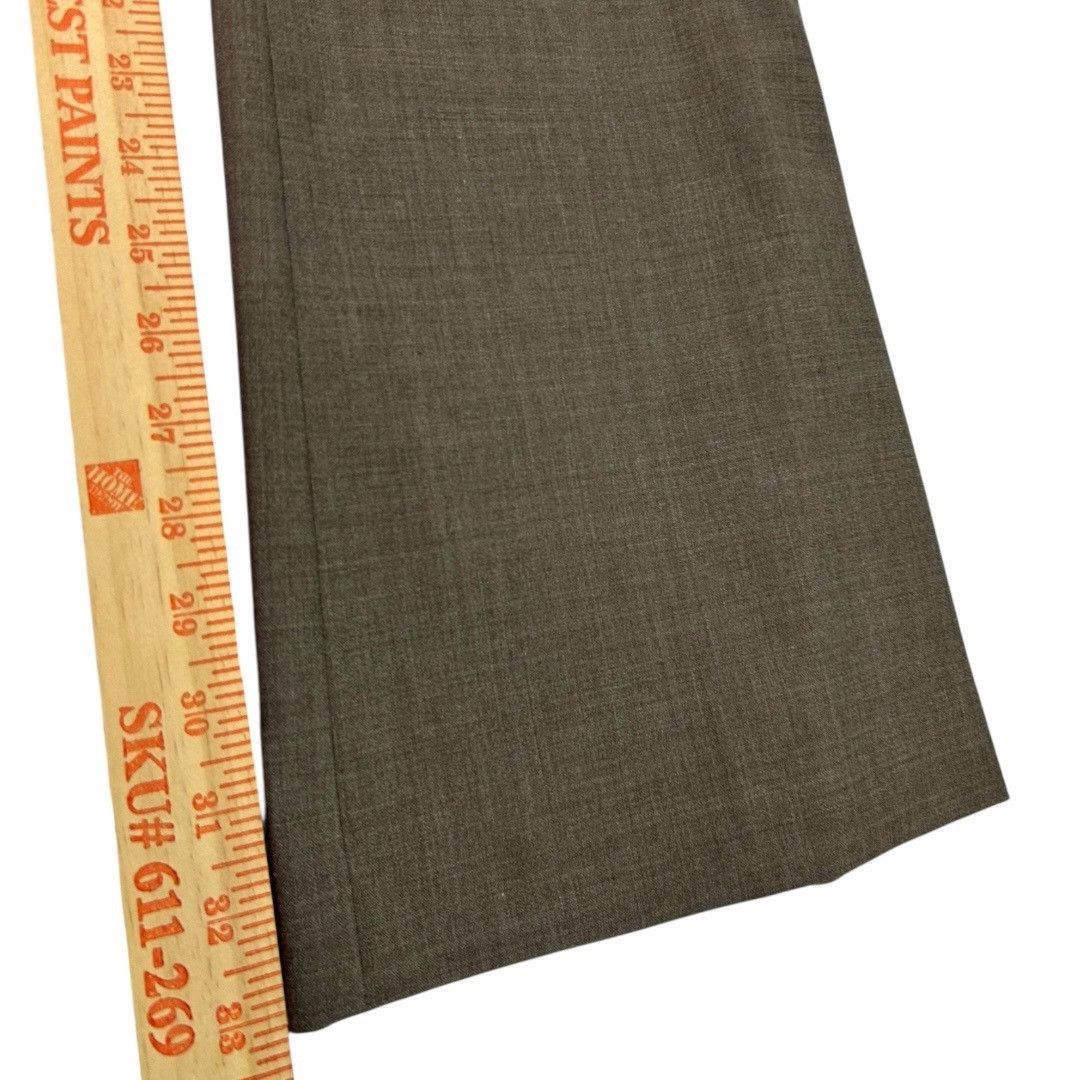Express Express Editor Flare Leg Low Rise Dress Pants In Luxury Stre Size 26" / US 2 / IT 38 - 7 Thumbnail
