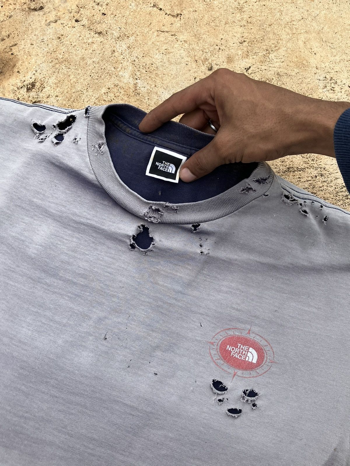 StraightFaded × The North Face Color fading from natural sunlight Size US S / EU 44-46 / 1 - 10 Thumbnail