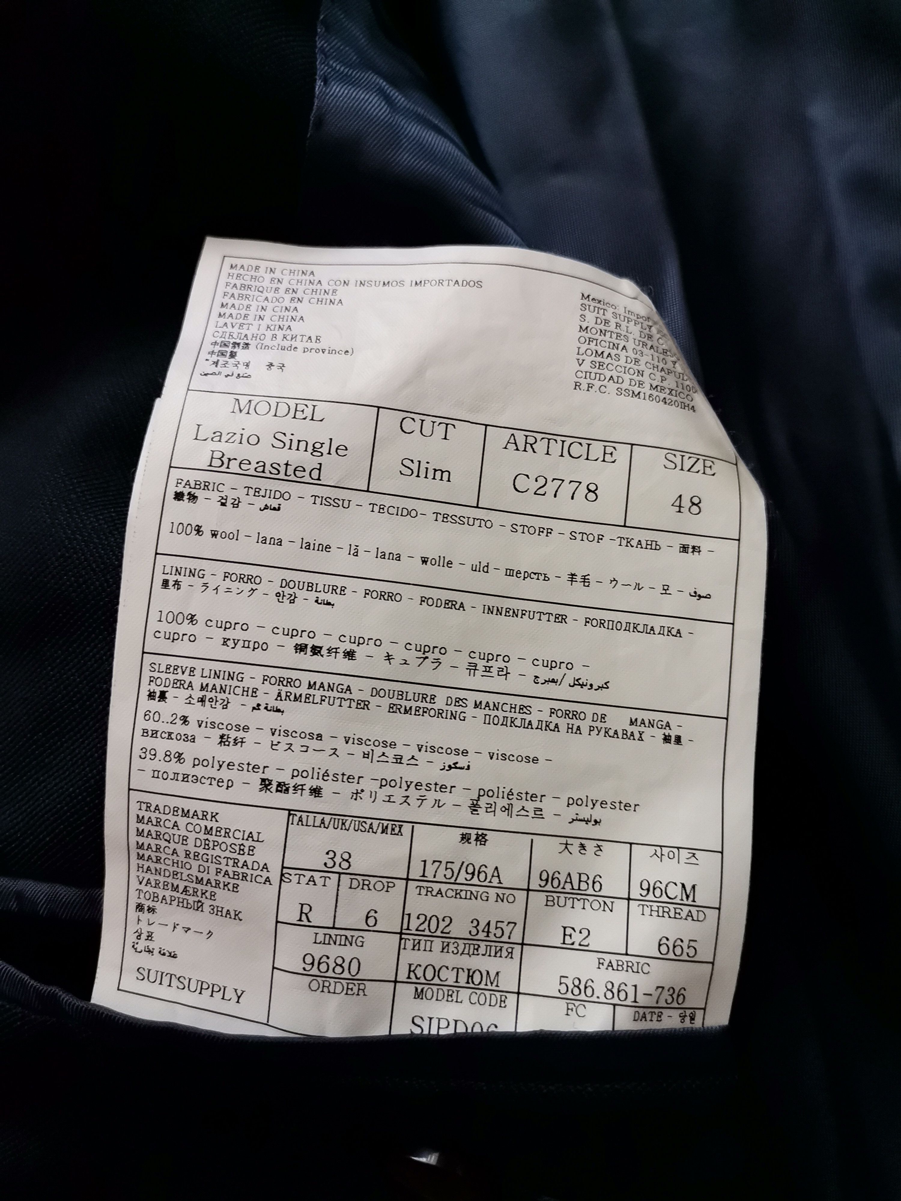 Suitsupply Suitsupply Blazer Size 38S - 5 Thumbnail