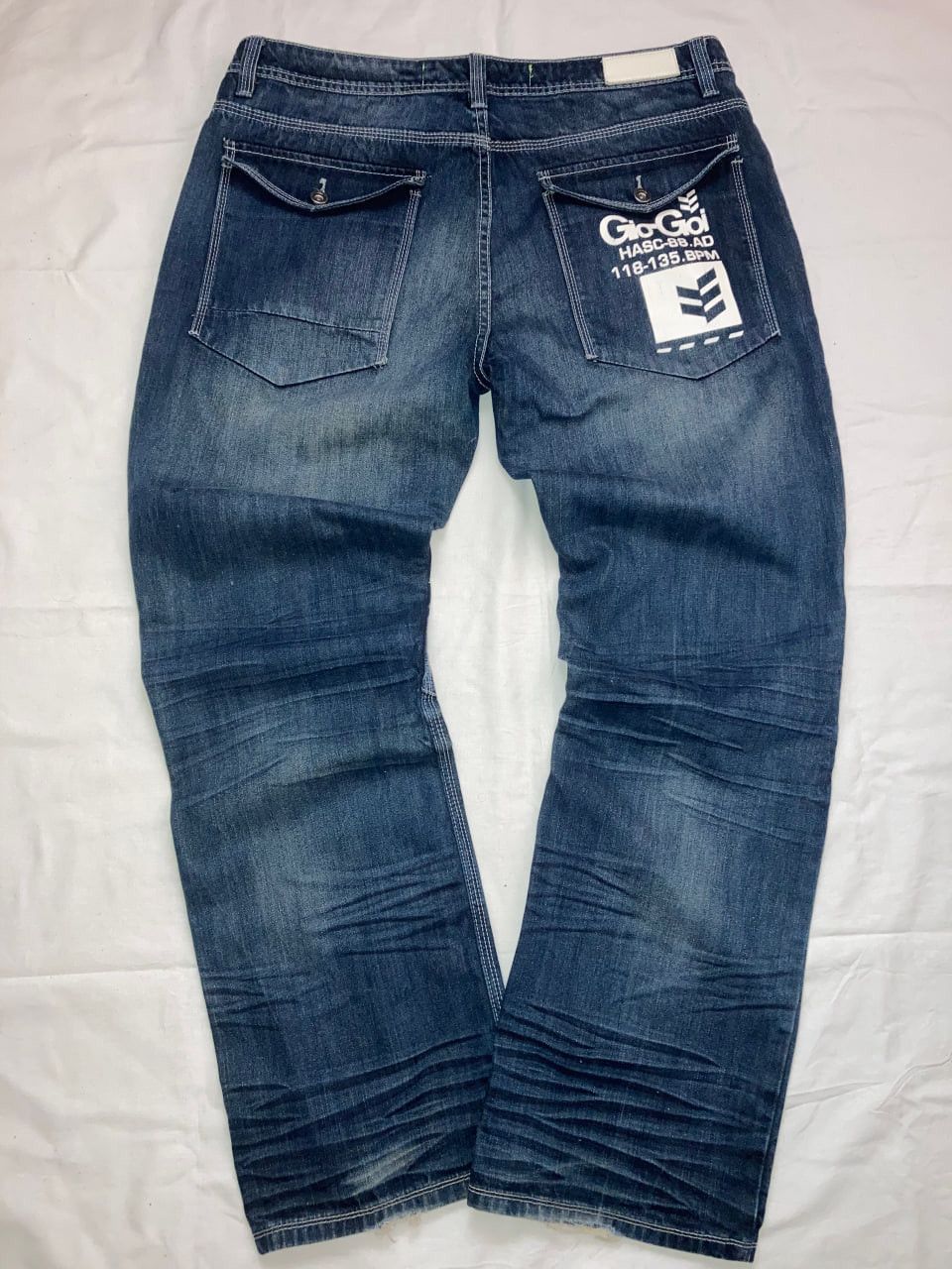 Other VINTAGE JAPANESE JEANS DENIM PANTS Y2K WORKWEAR Y2K RAP SKAT Size US 36 / EU 52 - 2 Thumbnail