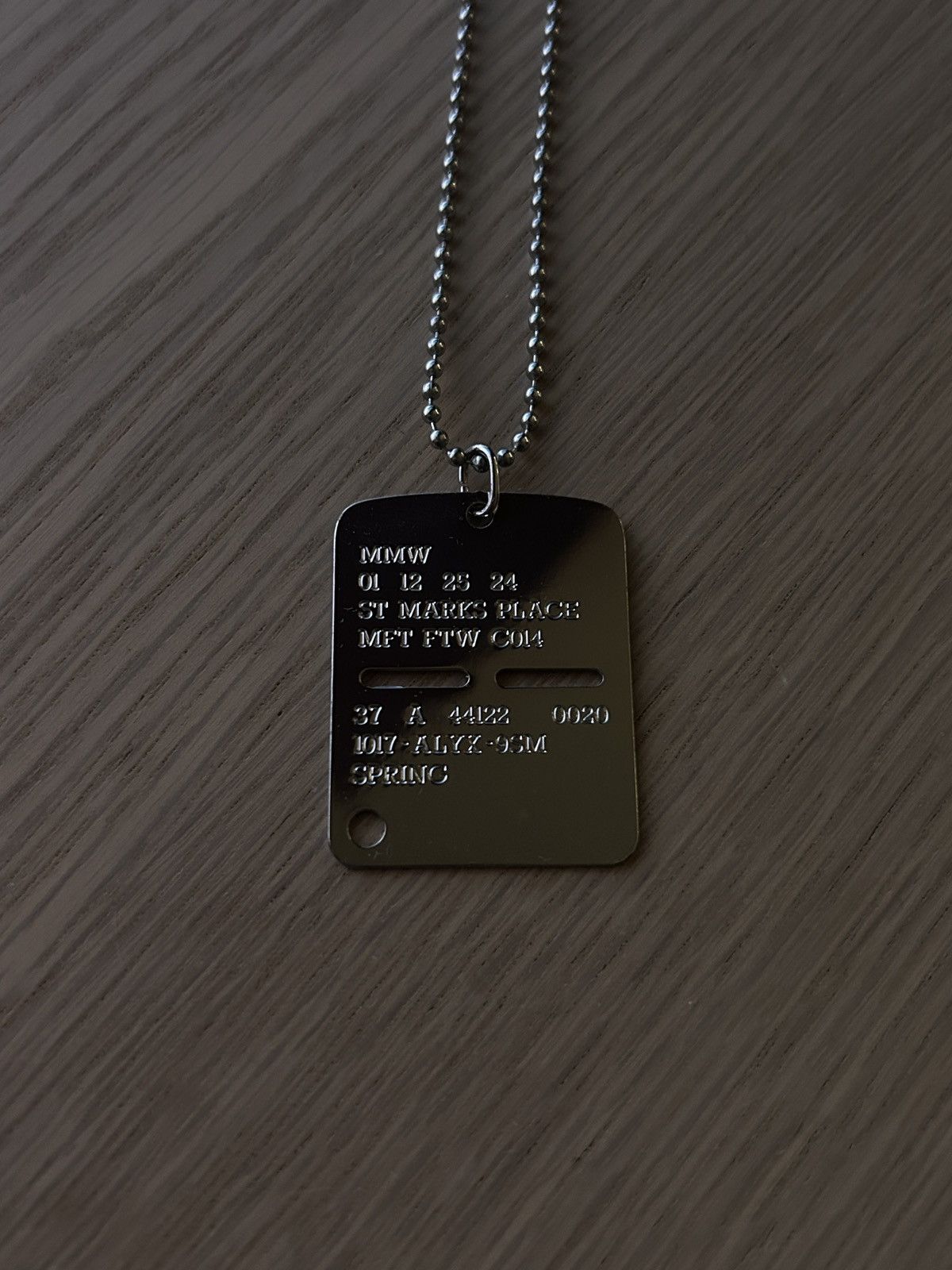 1017 ALYX 9SM × Alyx 1017 ALYX 9SM Military tag Size ONE SIZE - 4 Thumbnail