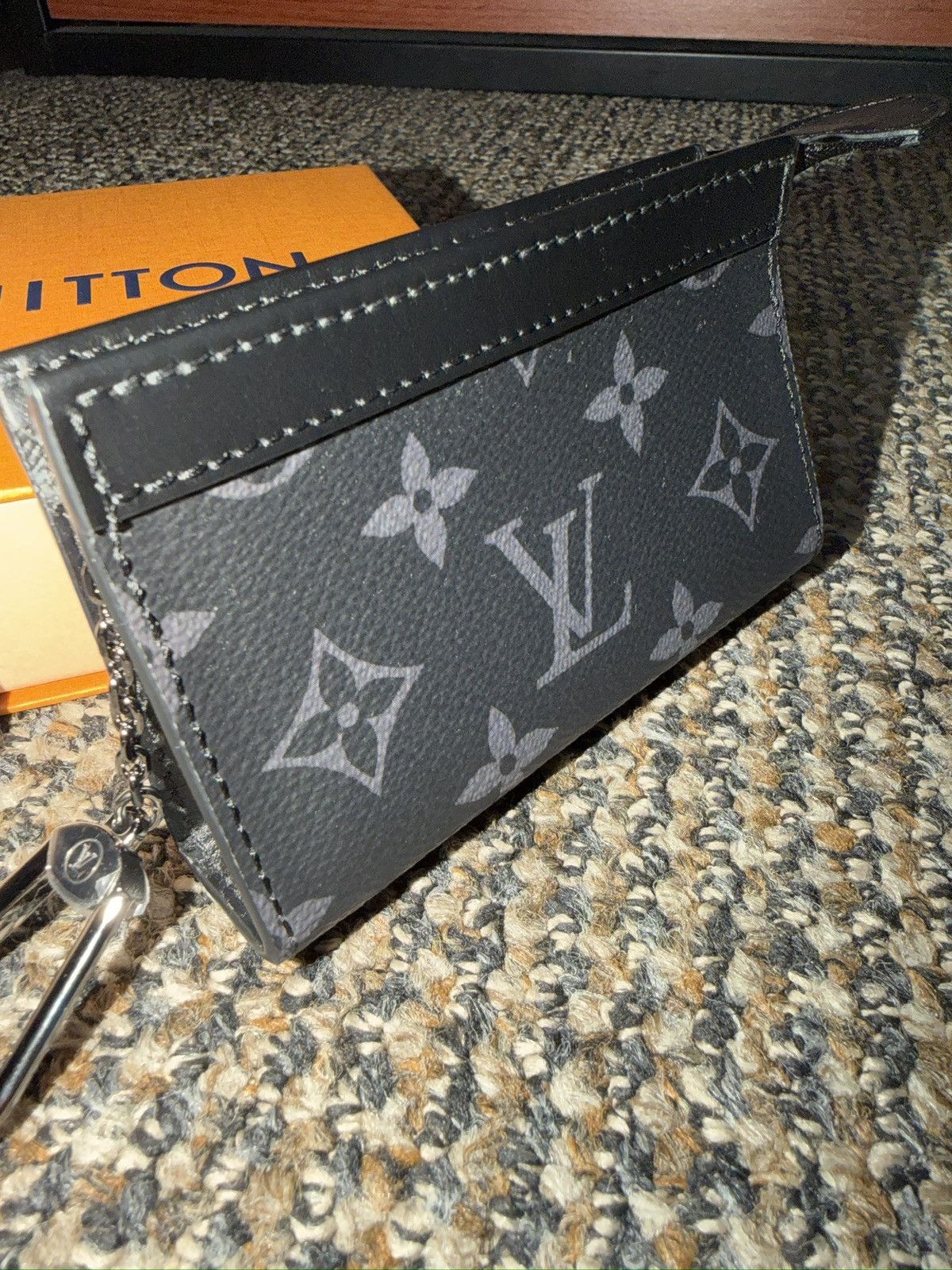 Louis Vuitton LOUIS VUITTON Eclipse Pochette Cle Voyage M82776 Coin Case Size ONE SIZE - 10 Thumbnail
