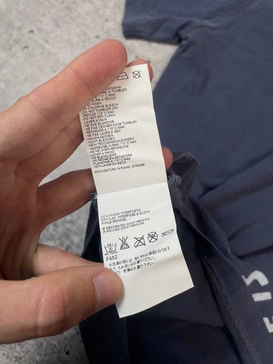 Maison Margiela New Maison Margiela V Neck Washed Tee T-Shirt Y2K Size US M / EU 48-50 / 2 - 9 Thumbnail