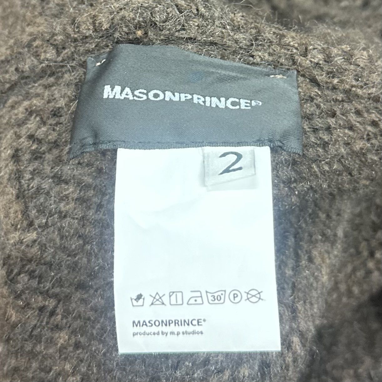 Other Mason Prince Edith Knit Hooded Cardigan Size US M / EU 48-50 / 2 - 3 Thumbnail