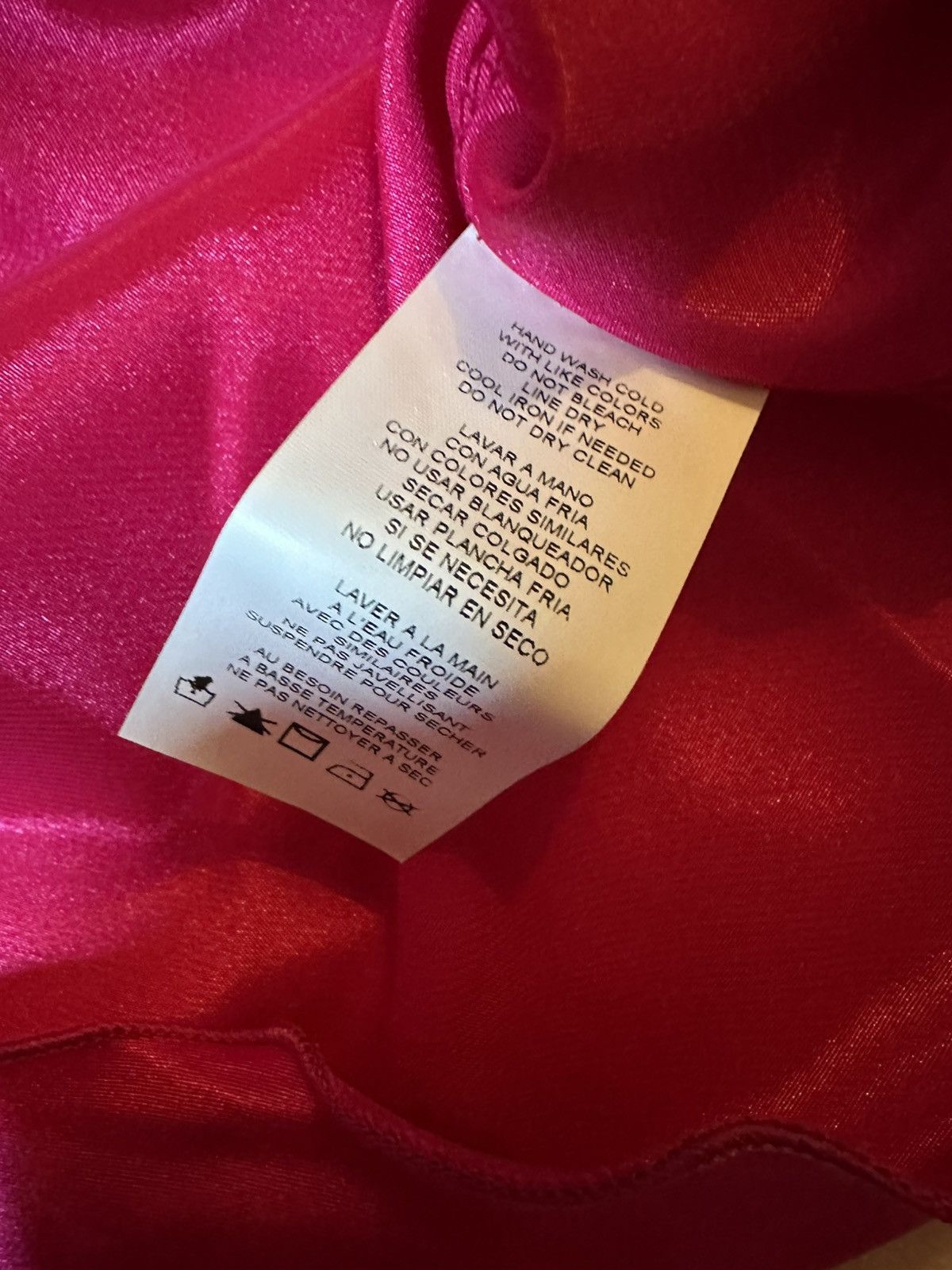 Nicole Miller NWT Nicole Miller New York Pink Soft Satin Tank Top Size S Size S / US 4 / IT 40 - 5 Thumbnail