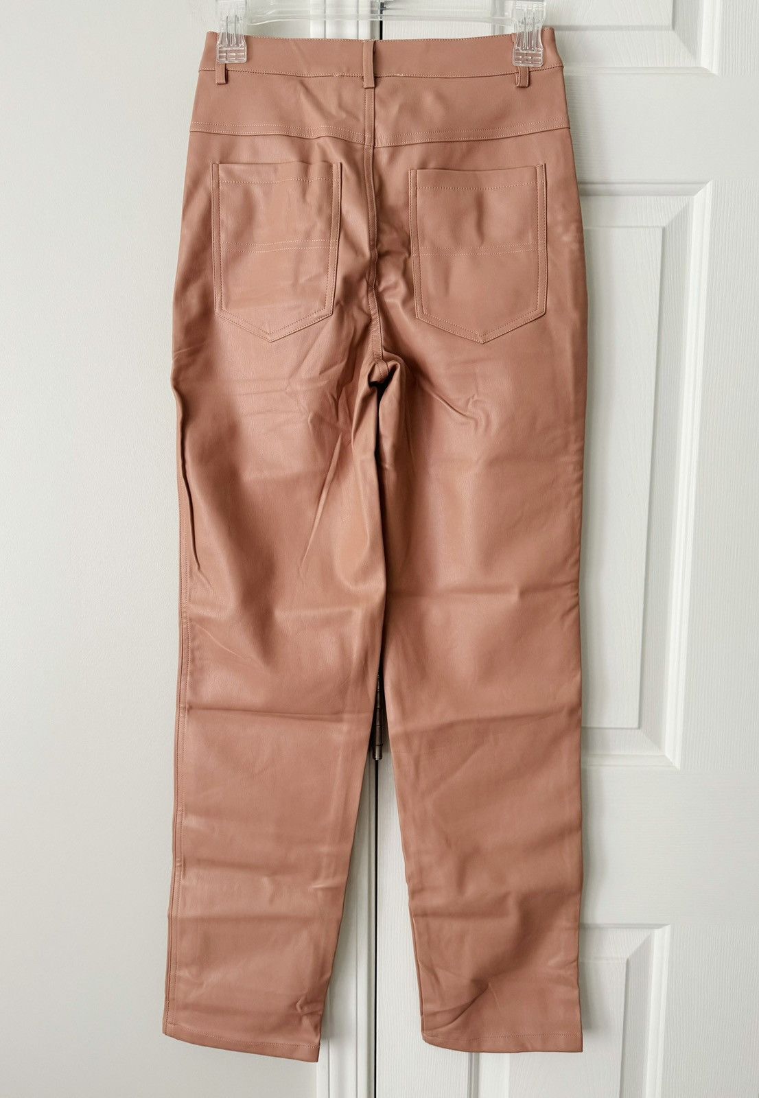 Anthropologie Anthropologie En Saison Lana Faux Leather Trousers, Size XS Size 26" / US 2 / IT 38 - 10 Thumbnail