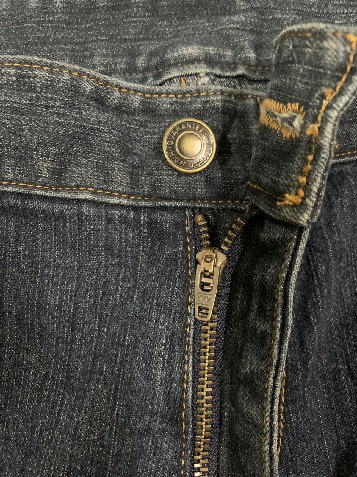 Japanese Brand Japanese Brand Blue Wash Painted Splatter Flare Grunge Jeans Size US 36 / EU 52 - 4 Thumbnail