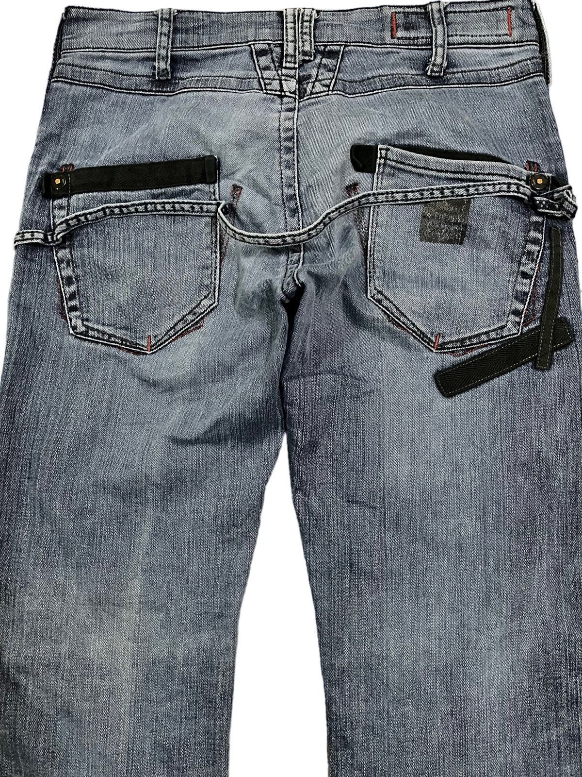Beauty Beast × Marithe + Francois Girbaud Vintage Marithe Francois Girbaud Punk Denim Size US 31 - 11 Thumbnail
