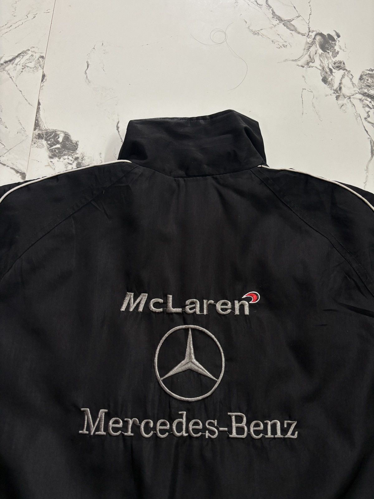 Mercedes-Benz VINTAGE MERCEDES-BENZ MCLAREN SATNDANDER F1 FACKET Size US XL / EU 56 / 4 - 9 Thumbnail