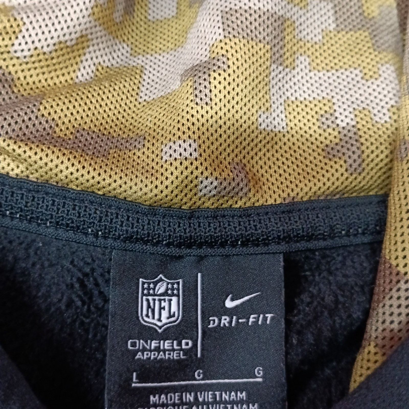 Nike Nike Kansas City Chiefs 2020 Salute To Service Hoodie Size L Size US L / EU 52-54 / 3 - 5 Thumbnail