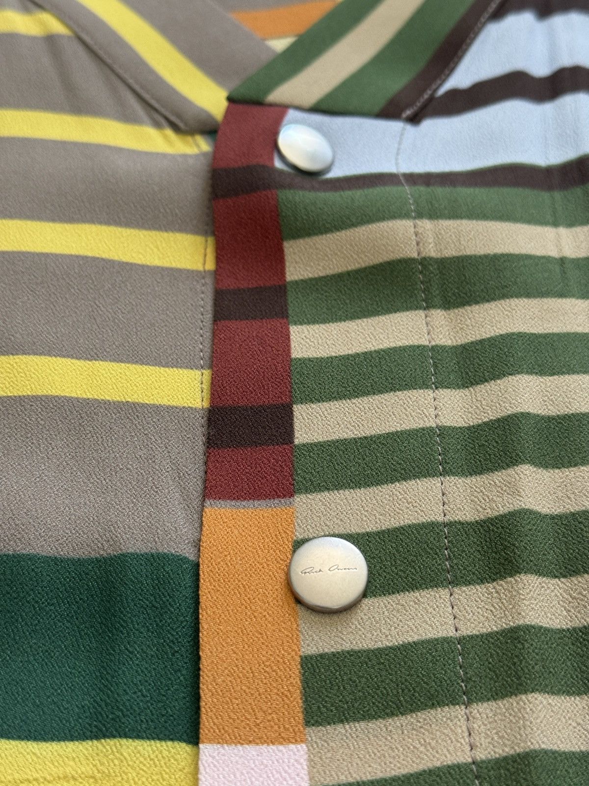 Rick Owens SS20 Tecautl Golf Shirt Button Up Size US M / EU 48-50 / 2 - 6 Thumbnail