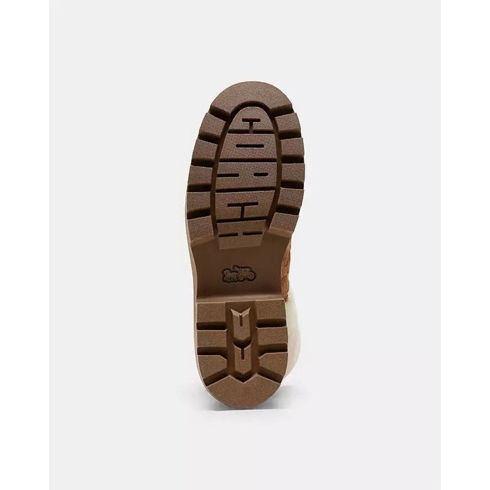 Coach NWT Coach Women's Chunky Sherpa Bootie Suede Tobacco US 8 Size US 8 / IT 38 - 10 Thumbnail