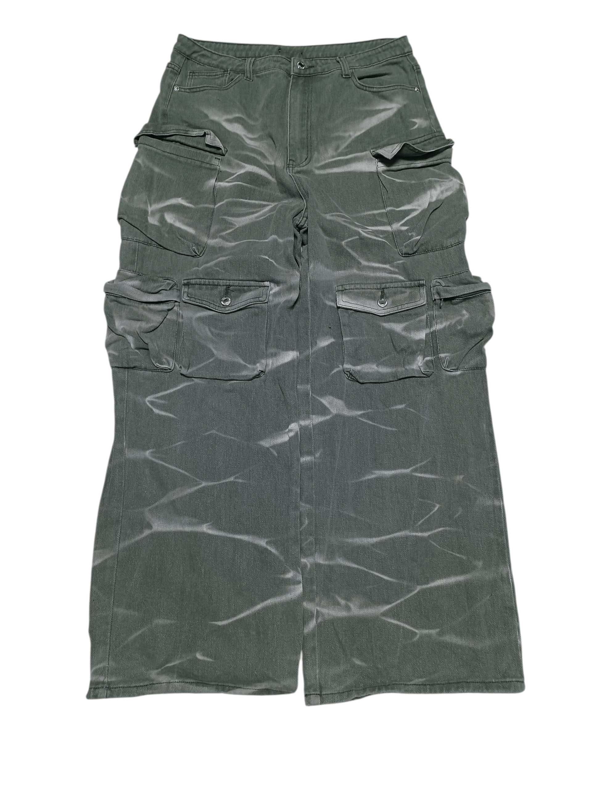 Other FIRE AVANT GARDE JAPANESE CARGO MULTIPOCKET JEANS DENIM Size US 34 / EU 50 - 1 Thumbnail