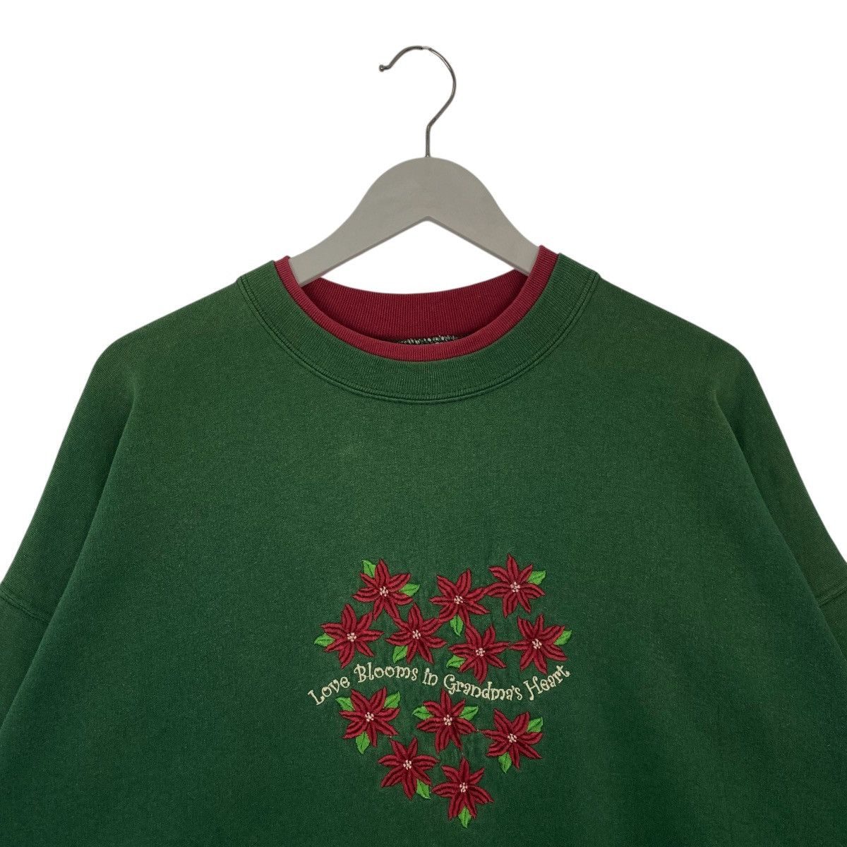 Other Vintage 90s Love Blooms In Grandma’s Sweatshirt Crewneck Size US L / EU 52-54 / 3 - 4 Thumbnail
