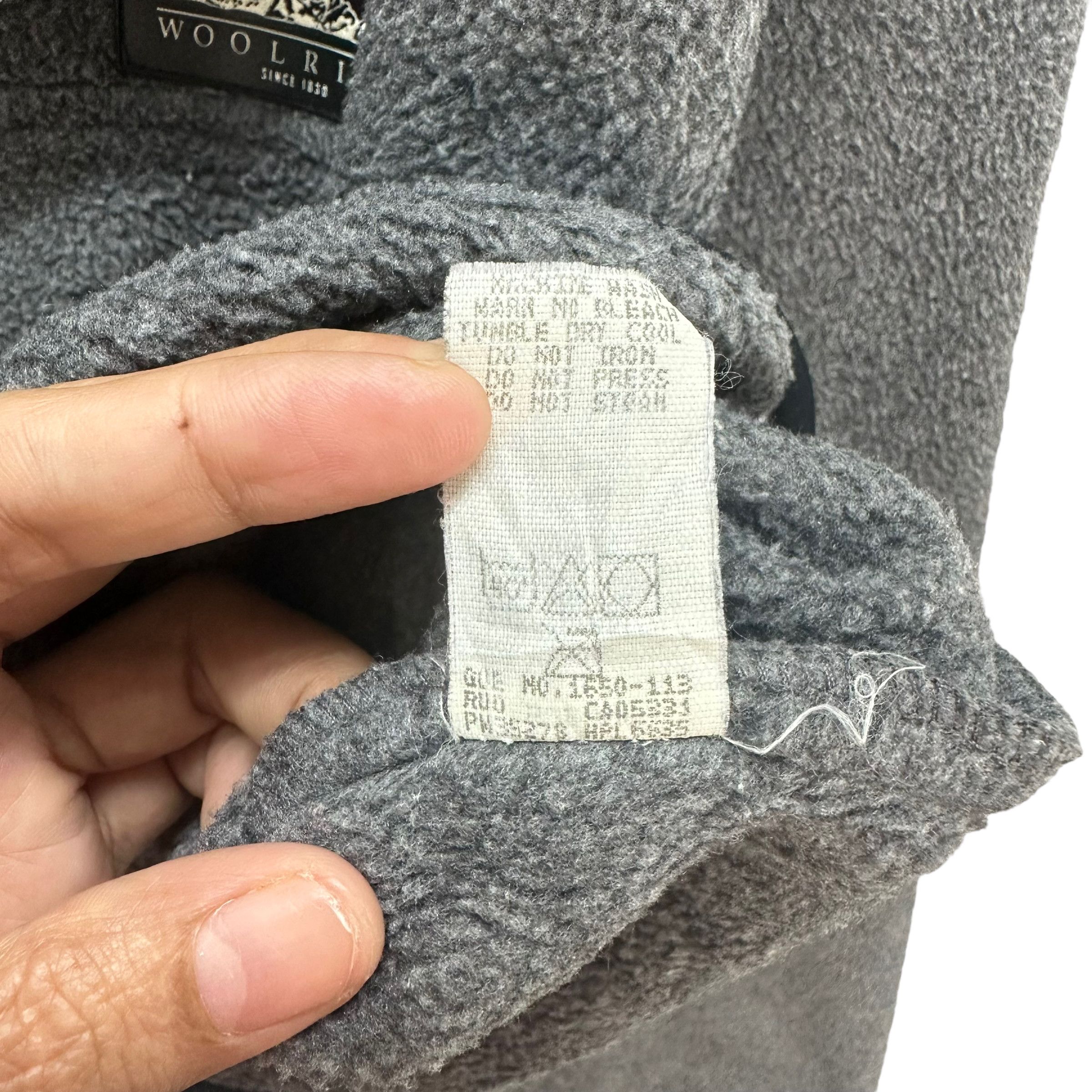 Vintage VINTAGE WOOLRICH SNAP BUTTON FLEECE #7851-184 Size US M / EU 48-50 / 2 - 9 Thumbnail