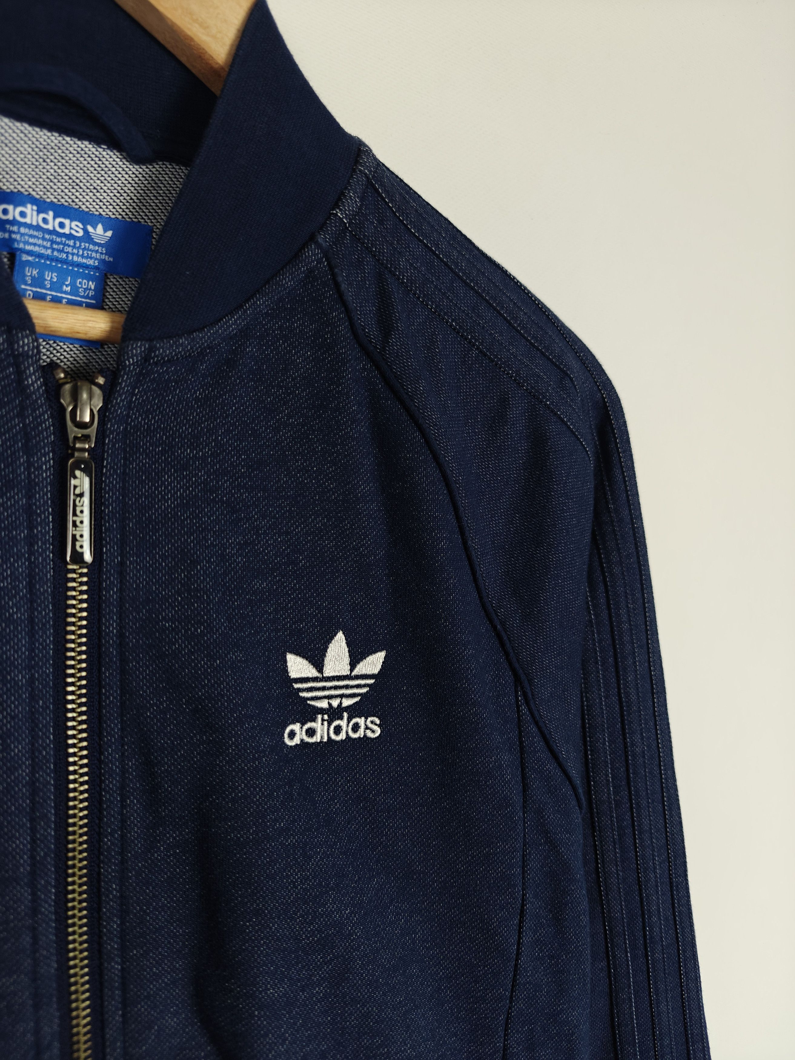 Adidas Adidas Originals Track Bomber Jacket Logo Zip Blue size S Size US S / EU 44-46 / 1 - 4 Thumbnail