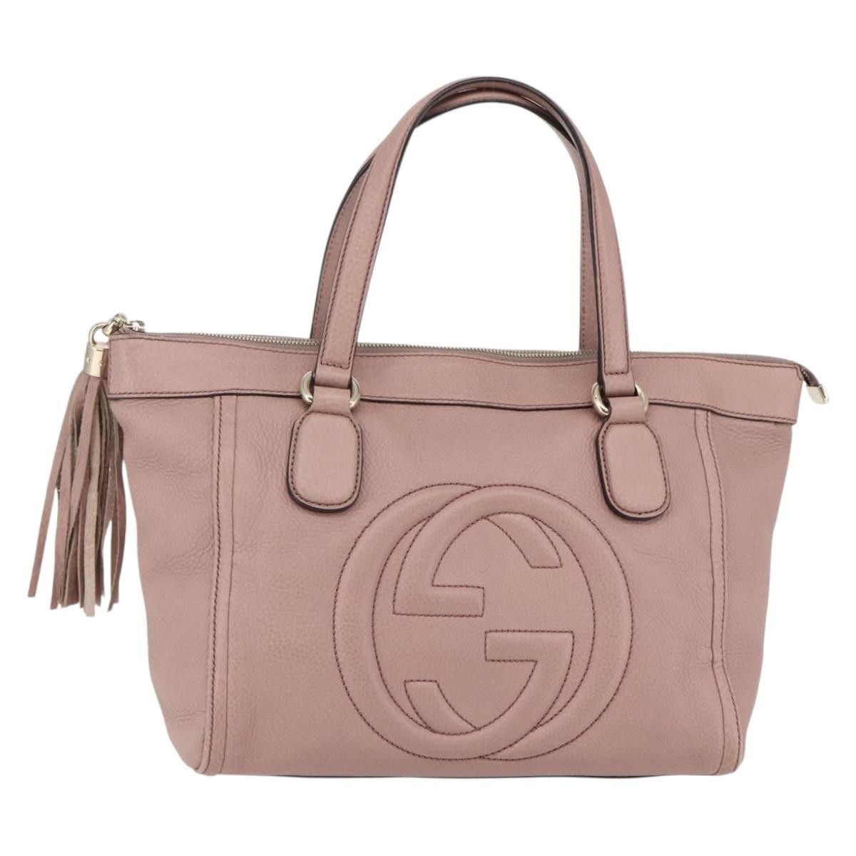 Gucci Gucci Soho Zip Tote Leather Size ONE SIZE - 1 Thumbnail