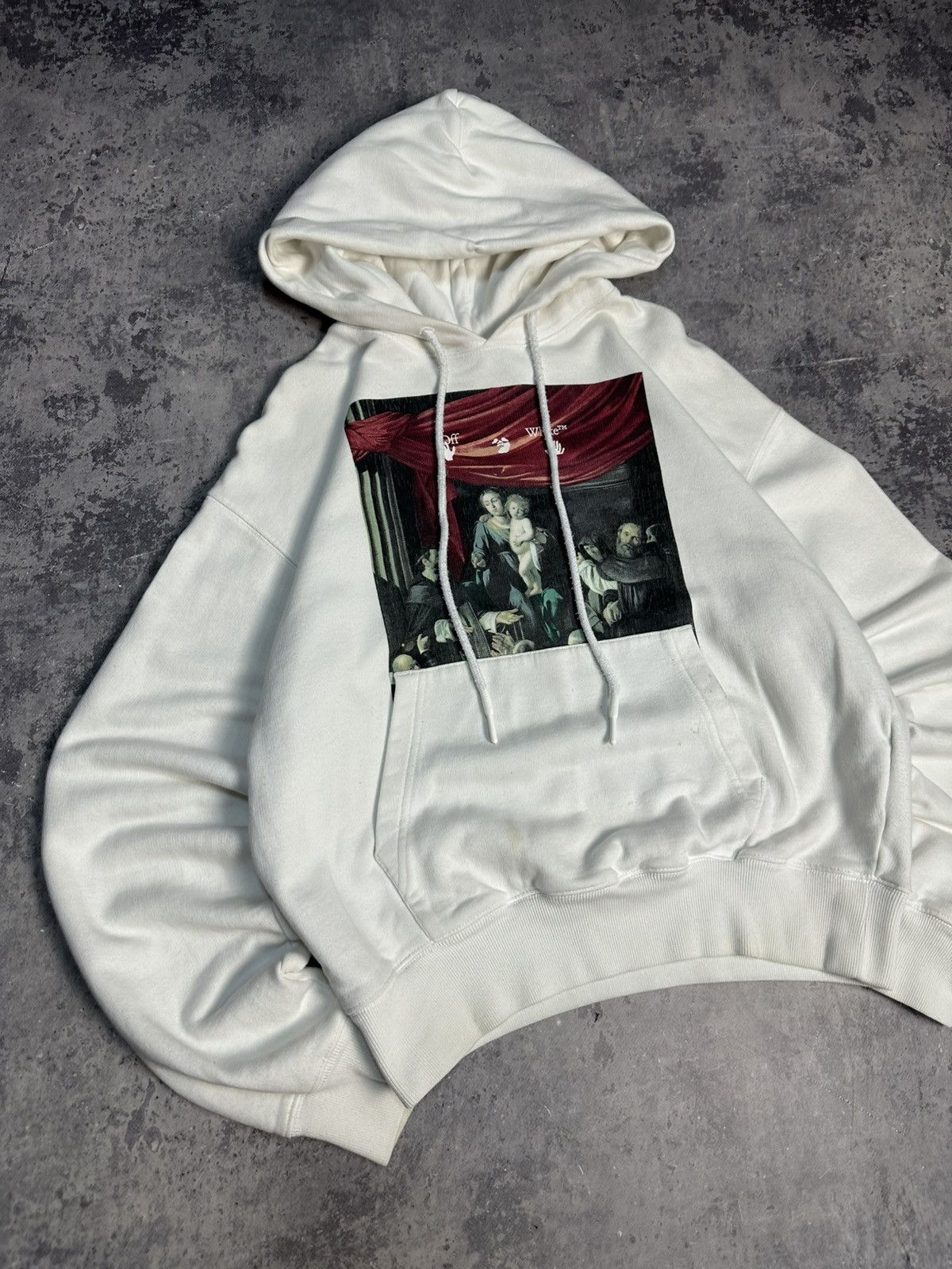 Off-White Off White Caravaggio Hoodie Size US XS / EU 42 / 0 - 3 Thumbnail
