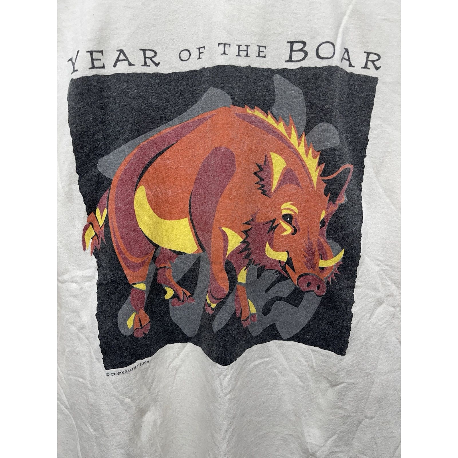 Other Vintage 1994 Year of the Boar Chinese New Years Zodiac Anima Size US XL / EU 56 / 4 - 2 Thumbnail