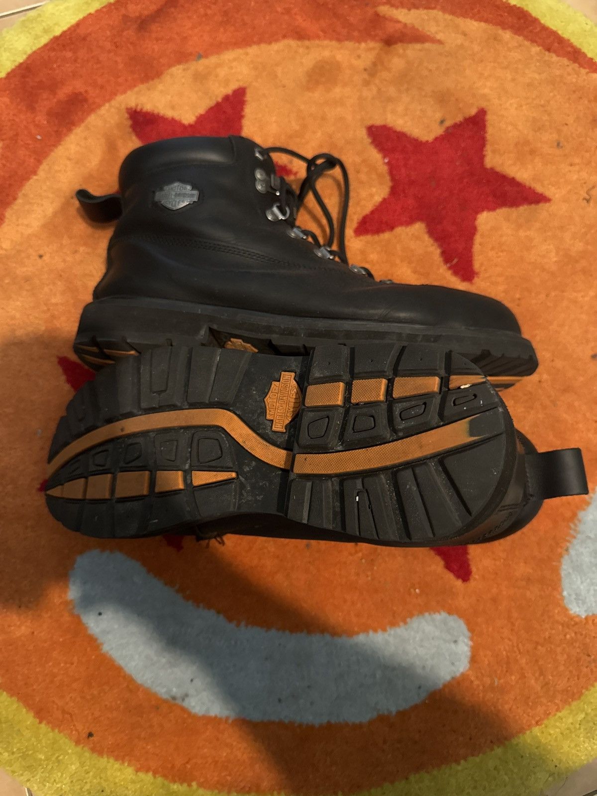 Harley Davidson × Vintage Harley Davidson black boots Size US 11.5 / EU 44-45 - 5 Thumbnail