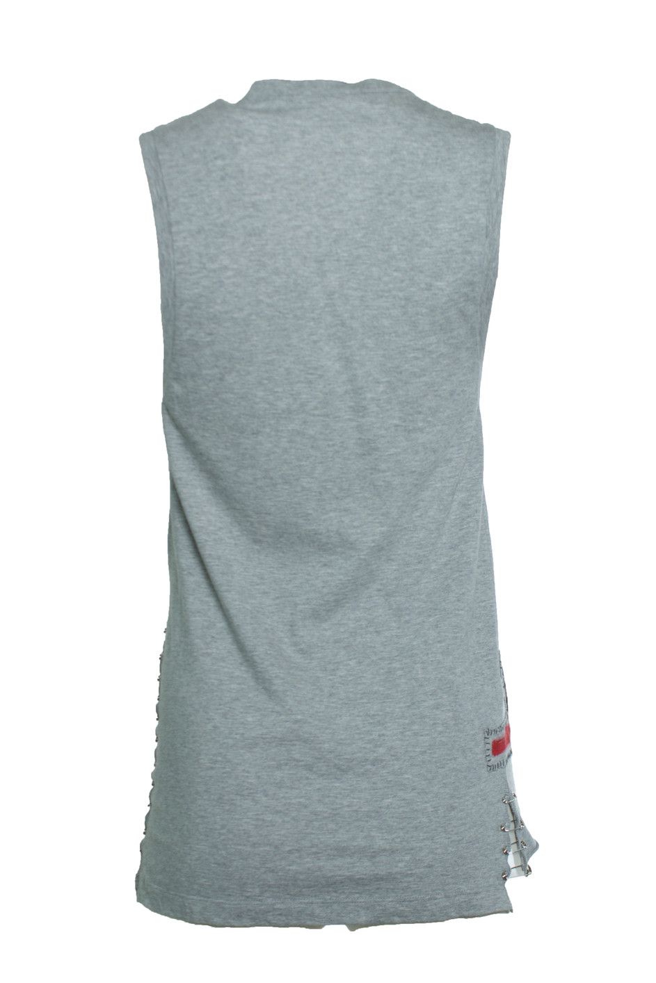 Balmain Balmain, Punk patched tiger tanktop Size XS / US 0-2 / IT 36-38 - 2 Thumbnail