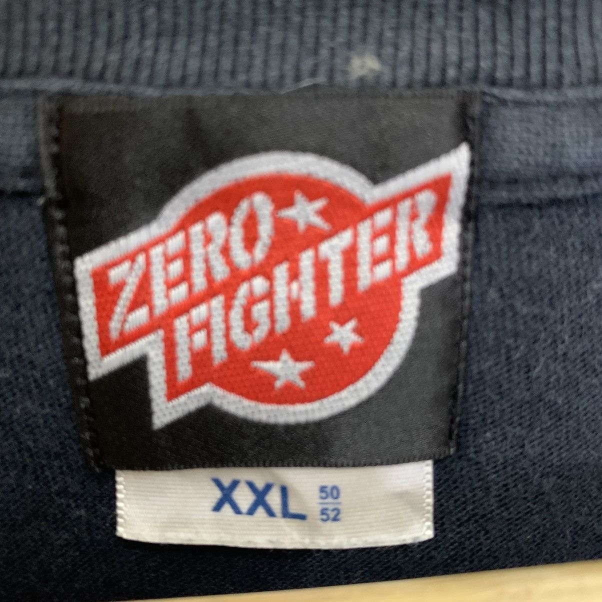 Japanese Brand Vintage Y2K Zero Fighter Japan Big Logo Shortsleeve Tee Size US XL / EU 56 / 4 - 11 Thumbnail