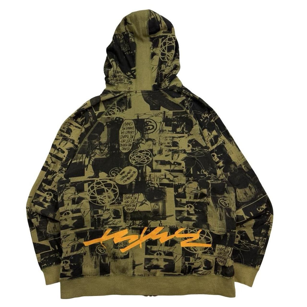 Stussy Vintage 2000s Stussy x Futura Laboratories Hoodie - Large Size US L / EU 52-54 / 3 - 2 Thumbnail