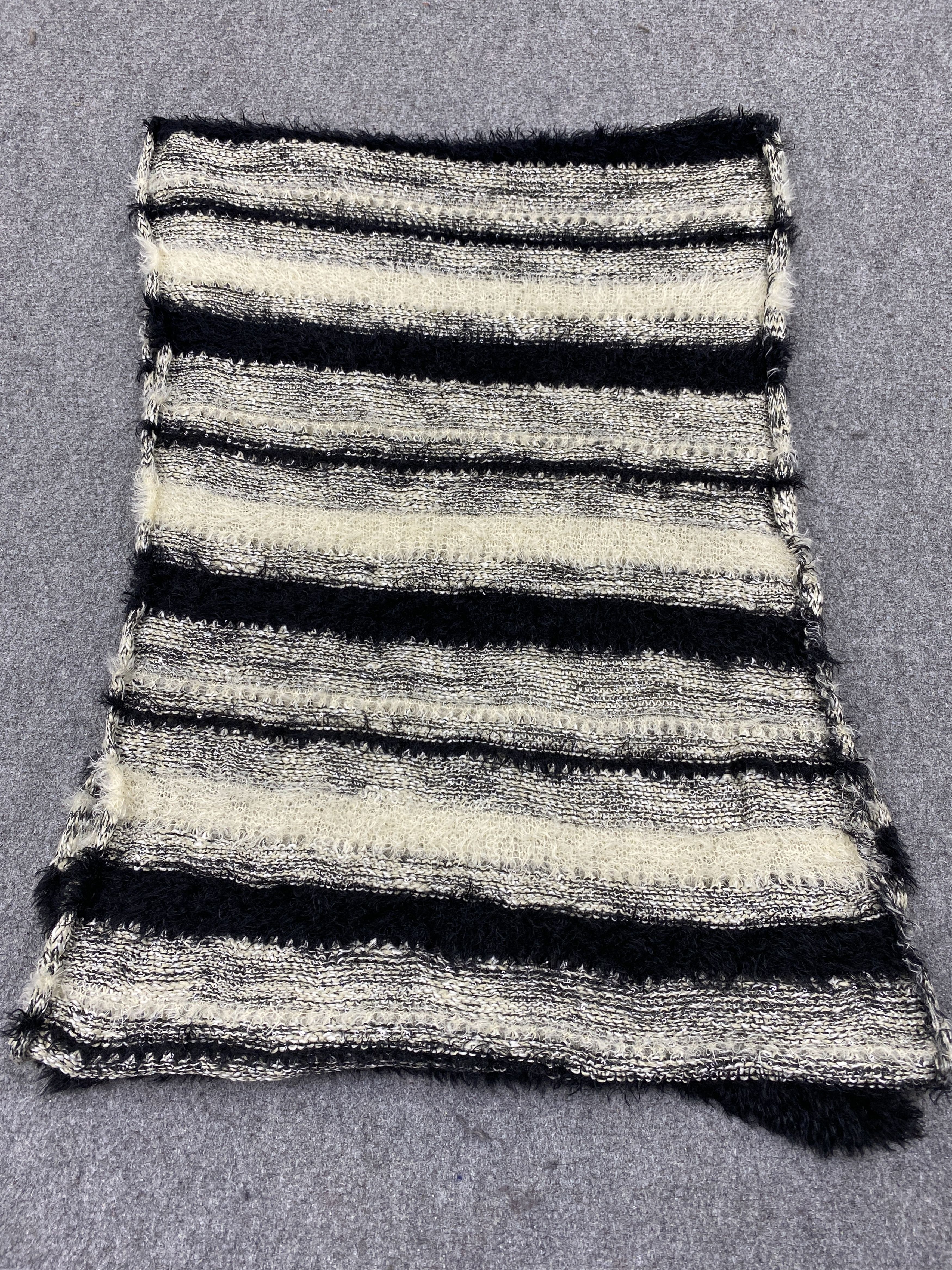 5351 POUR LES HOMMES 5351 Pour Les Hommes Knitted Scarf / Muffler SC0249 Size ONE SIZE - 4 Thumbnail