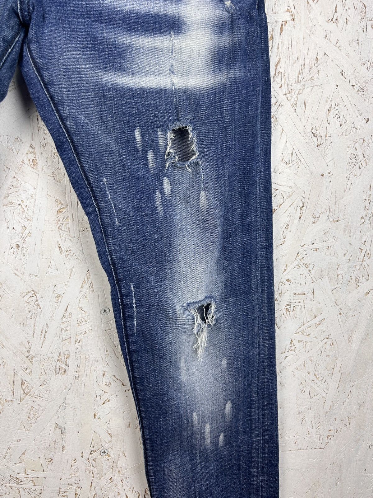 Dsquared2 Dsquared2 Avant Garde Skinny Dan Denim Jeans Size 50 Size US 34 / EU 50 - 6 Thumbnail